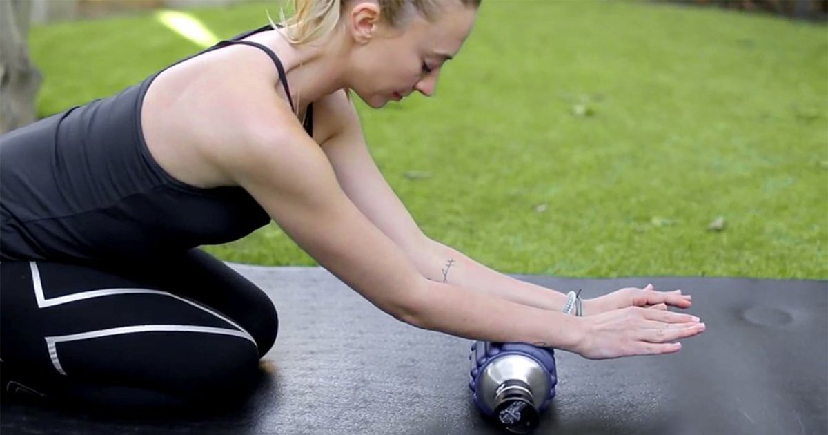 手首から肘の筋膜 前腕の筋膜リリース